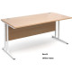 Maestro 800mm Deep Straight Office Desk